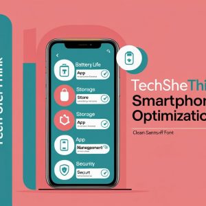 TechSheThink Smartphone Optimization Checklist